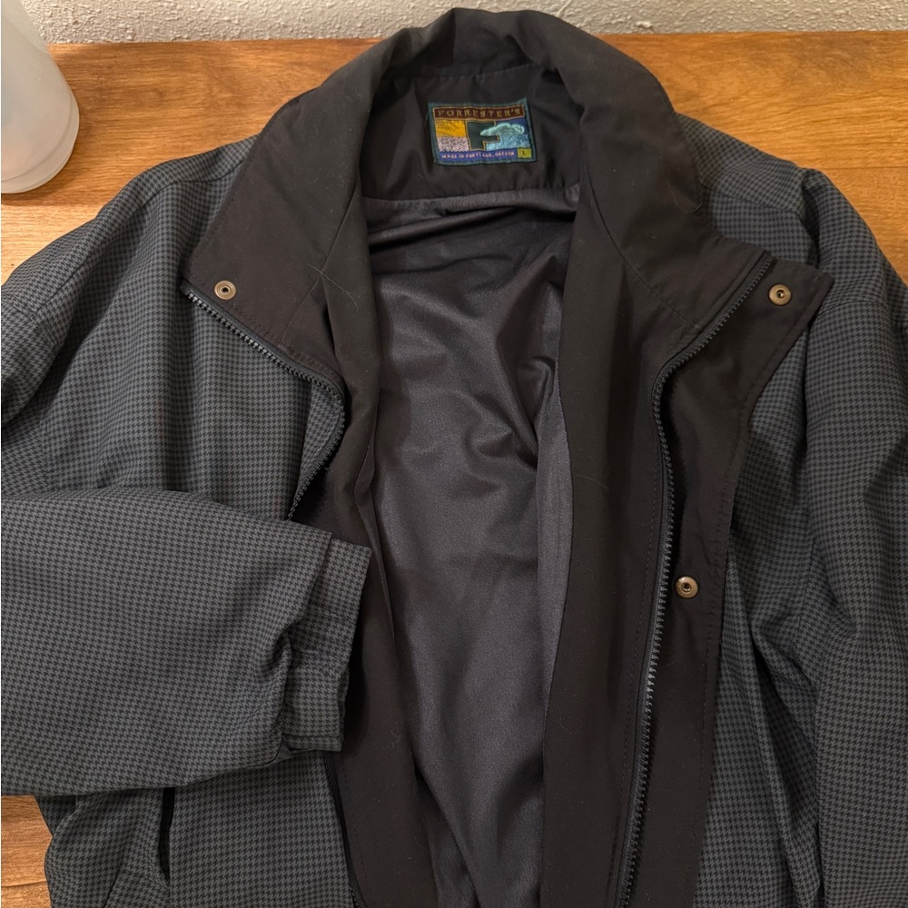 Forrester’s Gore-Tex Vintage 90’s Jacket techware houndstooth